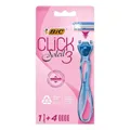 Produktbild: BIC LADIES RAZOR CLICK SOLEIL 3 4UP