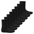Produktbild: Footstar Kinder Wintersocken (8 Paar) Everyday! - Schwarz 27-30
