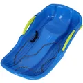 Produktbild: KOTARBAU® Bob Schlitten mit Bremse - 79 x 38 x 16 cm - Schlitten Plastik - Kinderbob - Kunststoffschlitten - Schneeschlitten - Schneebob - Robust & Ergonomisch - Blau