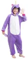 Produktbild: corimori Einhornkostüm Kinder Tierkostüme Onesie Karneval Fasching Jungen Mädchen 03 Einhorn Lila,104-110 Violett Anzug