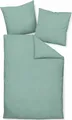 Produktbild: Janine Design Mako-Soft-Seersucker Bettwäsche-Garnitur PIANO 0125 Farbe salbeigrün Größe 240x220 +2x80x80cm