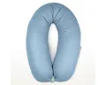 Produktbild: SEI Design Stillkissen Seitenschläferkissen Babynestchen Kuschelnest XXL Musselin, Schwangerschaftskissen mit Bezug, 1-tlg., Schwangerschaftskissen mit Bezug, Bezug 100% Baumwolle