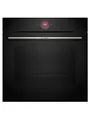 Produktbild: Bosch HBG7741B1, Serie 8 Smarter Einbau-Backofen, 60 x 60 cm, Made in Germany, Schwarz, Pyrolyse & Hydrolyse Selbstreinigung, Air Fry, Back Assist, 4D Heißluft, Farb-Touchscreen & Bedienring