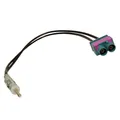 Produktbild: Antennenadapter Doppel Fakra (m) auf DIN (m) Stecker 20cm Kabel acv basic
