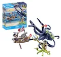 Produktbild: PLAYMOBIL | Pirates | Kampf gegen den Riesenoktopus | Spielzeug für Kinder ab 4 Jahren | 71419