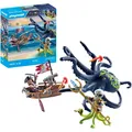 Produktbild: PLAYMOBIL 71419 Kampf gegen den Riesenoktopus
