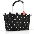 Produktbild: reisenthel carrybag, Einkaufskorb, Korb, Picknickkorb, Tragetasche, Polyestergewebe, Mixed Dots, 22 L, BK7051 - Schwarz/Weiß