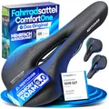Produktbild: NEXTCOVER® Fahrradsattel - Das Original - mit Memory-Foam 3.0 I maximaler Fahrkomfort I ergonomischer Fahrrad Sattel für Damen & Herren I Fahrradsattel Herren bequem, Sattel Damen bequem weich