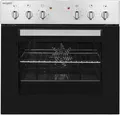 Produktbild: Exquisit EHE 156-2.1 U EEK: A Einbauherd-Set mit Glaskeramikkochfeld, 60 cm breit, 56L, Grill, Umluft, Inox