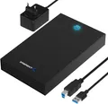 Produktbild: SABRENT Festplattengehäuse Dockingstation 2,5 3,5 Zoll SATA USB 3,0 5Gbps