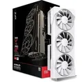 Produktbild: XFX Radeon RX 9070 SWIFT Triple-Fan Gaming 16GB OC White - 16GB GDDR6, 1x HDMI, 3x DP