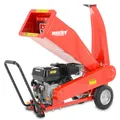 Produktbild: Gartenhäcksler Benzin 7 PS bis 7 cm Messer Walzen Holz Garten Schredder Häcksler