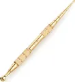 Produktbild: REMOS Akupressurstift & Meridianstift Edelstahl gold Länge 13cm KugelØ 2.5/6 mm