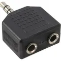Produktbild: InLine 2X 99301 Audio Adapter, 3,5mm Klinke