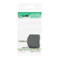 Produktbild: 99301 InLine Audio Adapter 3 5mm Klinke Stecker an 2x Buchse Stereo ~D~
