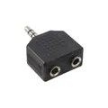 Produktbild: InLine Audio Adapter 3,5mm Klinke Stecker an 2x 3,5mm Klinke Buchse Stereo