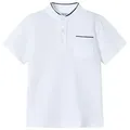 Produktbild: Mayoral Poloshirt mit Maokragen weiß 128