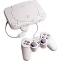 Produktbild: Sony Playstation One / 1 PS1 Slim Konsole Weiß + Original Controller - Weiß