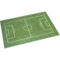 Produktbild: Läufer Schreibtischunterlage Fußballfeld grün Kunststoff 53,0 x 40,0 cm, 1 St.