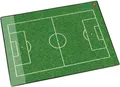 Produktbild: Läufer Schreibunterlage Fußballfeld 40x53cm Schreibtischunterlage Kinder Jungen