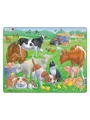 Produktbild: Selecta Play Larsen Jigsaw Puzzle Animals - Pets and Farm Animals 15 pcs. Boden