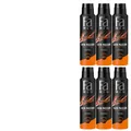 Produktbild: 6x150ml Fa Men Dark Passion Deospray & Bodyspray Sensual Fresh Scent