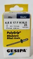 Produktbild: Gesipa Mini-Pack PolyGrip Alu/Stahl 4,8 x 17 K 16