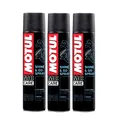 Produktbild: 3x 400ml MOTUL E10 SHINE & GO SPRAY Kunststof-pflege Mittel AUTO MOTORRAD BOOT