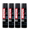 Produktbild: 4x 400ml MOTUL E10 SHINE & GO SPRAY Kunststof-pflege Mittel AUTO MOTORRAD BOOT