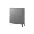 Produktbild: Selsey Highboard  Bemmi , schwarz , Maße (cm): B: 100 H: 122