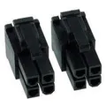 Produktbild: Phobya ATX Power Connector 4Pin Stecker, 2 Stück (82346)