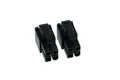 Produktbild: Phobya ATX Power Connector 4Pin Stecker inkl. 4 Pins - 2 Stück Black