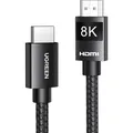 Produktbild: Ugreen HDMI Cable Braided Male to Male 8K@60Hz, 2m - Black (2 m) (40180)