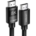 Produktbild: UGREEN HDMI Cable Braided Male to Male 8K@60Hz, 2m - Black