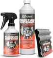Produktbild: bio-chem Rauchharz-Entferner - 500 ml + 1000 ml Nachfüllflasche inkl. Reinigungsschwamm - Backofen- und Grillreiniger Konzentrat für Gasgrill, Edelstahl, Gusseisen u.v.m.