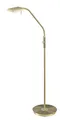Produktbild: Trio Leuchten LED Stehleuchte Bergamo 420910108, Metall Messing matt, inkl. 12 Watt LED, Dimmer