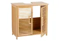 Produktbild: axentia Waschbeckenunterschrank Badezimmerschrank, Badschrank, Unterschrank Bambus