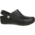 Produktbild: Oxypas Safety Jogger Clogs für Damen - Smooth - Leichter Arbeitsschuh für Herren, ideal für Krankenhaus, Küche oder Garten, Schwarz, Größe EU 43