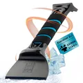 Produktbild: Eiskratzer 2 in 1 - Auto-Eiskratzer mit Frost- und Ice- Klinge für freie Auto...