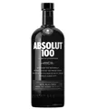 Produktbild: Absolut 100 Vodka - Absolut Black / 50 % Vol. / 1,0 Liter-Flasche