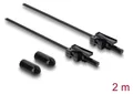 Produktbild: DeLOCK 91039, Schwarz, Grau, Multi-Modus, 3 m, 1 Stück(e)