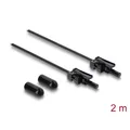 Produktbild: Delock LWL POF Kunststoff Kabel HFBR 4532-4532Z Simplex Stecker zu...