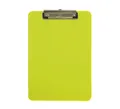 Produktbild: Klemmbrett A4 MAULneon transp. gelb Schreibbrett Schreibunterlage Schreibplatte