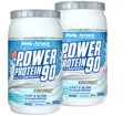 Produktbild: Body Attack Power Protein 90, Coconut Cream 2 x 1 kg - Made in Germany - 5K Eiweißpulver mit Whey-Protein, L-Carnitin und BCAA für Muskelaufbau und Fitness