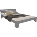 Produktbild: Homestyle4u Holzbett, Grau, Holz, Kiefer, 180x200 cm, Schlafzimmer, Betten