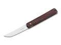 Produktbild: BÖKER PLUS® Wasabi Cocobolo - Gentleman Taschenmesser japanischer Stil - EDC Messer mit Holzgriff - Pocket Knife mit 440C Klinge 7 cm in Geschenkbox (Original)