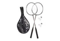 Produktbild: relaxdays Badmintonschläger 2 x Badmintonset mit Tasche