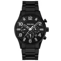 Produktbild: Police Herren Armbanduhr Addis in der Farbe Schwarz mit Edelstahlarmband, Gehäusedurchmesser: 45 mm, PEWJK2203102