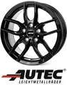 Produktbild: 4x Autec Bavaris 8X18 5/112 ET57 Schwarz
