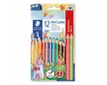 Produktbild: STAEDTLER Buntstift STAEDTLER Noris Buntstifte jumbo dreikant Bonuspack - 12 Stück